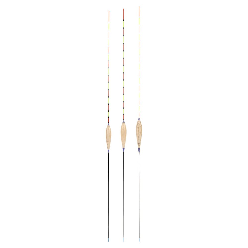 TANIQIACA High Sensitivity Balsa Wood Fishing Floats 3pcs Set, Ideal for Freshwater Fishing Enthusiasts