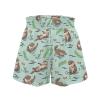 SCRAWLGOD Otter Girls Shorts Size 3T-4T Fish Kids Flowy Athletic Shorts for Toddler Girls Butterfly Shorts Children School Summer Running 2 in 1 High Waist Skirts with Pockets Breathable Liner view 4