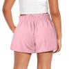 SCRAWLGOD Cat Girls Shorts Size 14-16 Heart Girls Butterfly Shorts Teen Kids Summer Athletic Running Shorts Beach Holiday Flowy Shorts with Pockets High Waisted Workout Sports Soft Liner view 2