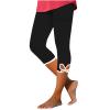 Women's Capri Pants Capri Joggers Loose Cropped Workout Sweatpants Running Lounge Pants with Pockets High Waisted Hollow Yoga Pants 2024 view 1