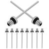 JECOMPRIS 10pcs Ball Pump Needles for Sports Compatible Inflation Needles for Basketball Football Volleyball for Quick Inflation Essential Accessory for Athletes view 1