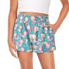 SCRAWLGOD Axolotl Girls Shorts Size 1T Salamander Kids Flowy Shorts for Toddler Girls Butterfly Shorts Elastic Waist Pleated Flowy Casual Shorts Running Dance Athletic Shorts with Pockets view 1
