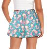 SCRAWLGOD Axolotl Girls Shorts Size 1T Salamander Kids Flowy Shorts for Toddler Girls Butterfly Shorts Elastic Waist Pleated Flowy Casual Shorts Running Dance Athletic Shorts with Pockets view 2
