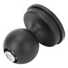 POENVFPO Mounts Track Ball with T Bolt, 1 Inch Rubber Ball Track Base Mount Compatible Kayaks Boats Mounting Systems view 4