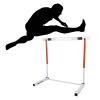 CMYUN Speed Agility Hurdles Adjustable, Portable Track & Field Hurdles Metal, Adult Athletes Hurdles Training Equipment Professional, 30"-42" Tall view 1