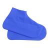 Waterproof Shoe Covers, Non-slip Overshoes Rain Shoe Covers Reusable Shoe Covers Outdoor Cycling Protectors for Kids, Men and Women(L-Blue) view 1