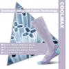 BRISIRA Coolmax Compression Socks for Women 2 Pairs Knee High 15-20 mmHg Anti-Blister Arch Support for Nurse Pregnancy Flying view 2