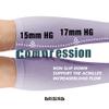 BRISIRA Coolmax Compression Socks for Women 2 Pairs Knee High 15-20 mmHg Anti-Blister Arch Support for Nurse Pregnancy Flying view 4