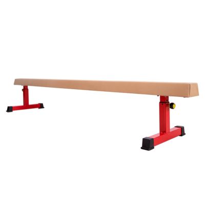LXLZYXSF Adjustable Balance Beam 8ft 6.5ft L, Clubs Gymnastics Practice Beam Training Equipment for Children Youths, Starter Little Gymnasts Beams, School Home(8ft/244cm L)