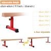 LXLZYXSF Adjustable Balance Beam 8ft 6.5ft L, Clubs Gymnastics Practice Beam Training Equipment for Children Youths, Starter Little Gymnasts Beams, School Home(8ft/244cm L) view 3