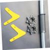 VANZACK 2pcs Barbell Storage Holder Wall-mounted Barbell Rack Holder for Squat Rack Gym Pole Storage Weight Clamps for view 2