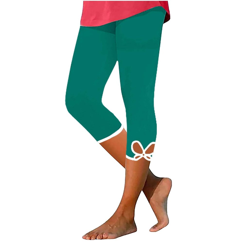 Capri Pants for Women Casual Summer Workout Sweatpants Plus Size High Waisted Comfy Lightwieght Yoga Capris High Waisted Hollow Yoga Pants 2024