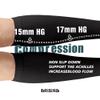 BRISIRA Coolmax Compression Socks for Women 2 Pairs Knee High 15-20 mmHg Anti-Blister Arch Support for Nurse Pregnancy Flying view 4