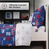 FOCO Philadelphia 76ers NBA Team Color Bed in a Bag Comforter Bedding 5 Piece Set - Full view 2