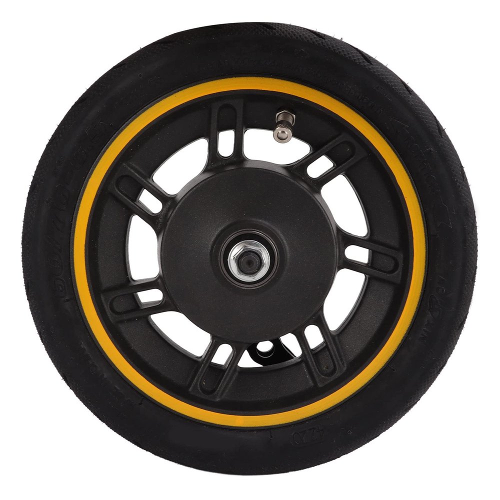 6.5 Inch Scooter Tires,Electric Scooter Replacement Wheels for Kids and Teens Indoor Outdoor Skating Scooter Front Wheel with Tire Replacement for 9 MAX G30 Electric Scoote