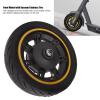6.5 Inch Scooter Tires,Electric Scooter Replacement Wheels for Kids and Teens Indoor Outdoor Skating Scooter Front Wheel with Tire Replacement for 9 MAX G30 Electric Scoote view 2