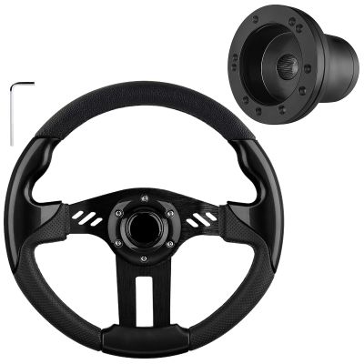 EZGO Steering Wheel Adapter and Golf Cart Steering Wheel
