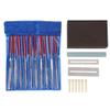 Guitar Files Guitar Nut Files, Bridge Saddle Nut, Bridge Fret File Grinding Stone Gasket Sponge Set Repair Tool view 1