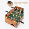 Denash Foosball Table for Home,Soccer Game Set with 2 Balls,Portable Mini Interactive 4 Rows Table Football for Adults Kids Family Game, Denashqc7x59t2ok view 3