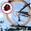 Anneome Stylish Bike Rack Accessory Car Rack Rear Wheel Mount Clamp Lightweight Portable Fixator Clamps view 3