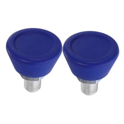 Anneome 2pcs Toe Stops for Roller Skates Jam Plugs for Roller Skates Brakes Parts Small Toe Plug Sturdy Non-Slip Brakes