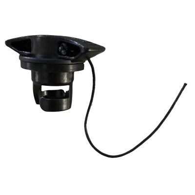 NineFit Basics 1 Pcs Boat Air Valve Plug Inflatable Boat Valve Cover Air Plug Replacement for Rubber Dinghy Raft Kayak Pool Boat Airbeds (Black)