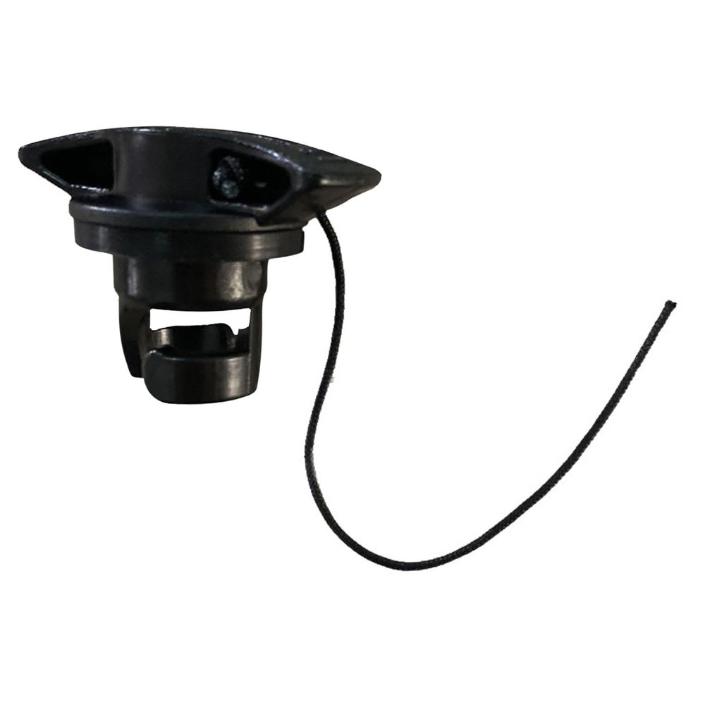 NineFit Basics 1 Pcs Boat Air Valve Plug Inflatable Boat Valve Cover Air Plug Replacement for Rubber Dinghy Raft Kayak Pool Boat Airbeds (Black)