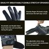 SECHAND Youth Flag Football Gloves - Sticky Receiver Gloves for Kids Boys and Girls (Black, YS) view 3