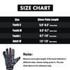 SECHAND Youth Flag Football Gloves - Sticky Receiver Gloves for Kids Boys and Girls (Black, YS) view 4
