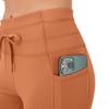 Champion Women's Leggings, Soft Touch, Moisture Wicking, Drawcord Leggings for Women, 25" view 4