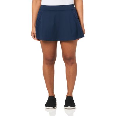 NIC+ZOE Active LACE Skort, Ink, M
