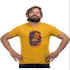 5X-Large Gold Mens Bigfoot USA Bandana & Sunglasses July 4th Sasquatch T-Shirt view 1