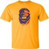 5X-Large Gold Mens Bigfoot USA Bandana & Sunglasses July 4th Sasquatch T-Shirt view 2