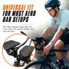 TRIRIG Signature Open Back Aero Bars Armrest Lightweight Pads for Long-Distance Triathlon Bike Handlebars - Front End Trial Arm Rest fits Most Aerobars - Triathletes & Triathlon Bike Accessories view 3