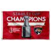 WinCraft Florida Panthers 2024 Stanley Cup Champions Banner Flag view 1