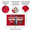 WinCraft Florida Panthers 2024 Stanley Cup Champions Banner Flag view 2