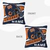 Chicago Throw Pillow Covers Custom City Pillows Case Personalized Name and Number Pillow Cover Sport Fans Gifts for Men Women Youth Boy view 2