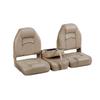 DeckMate 47" Bass Boat Bench Seat Set - Tan view 2