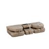 DeckMate 47" Bass Boat Bench Seat Set - Tan view 3