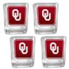 Siskiyou Sports NCAA Oklahoma Sooners Team Shot Glass 4 pk One Size, Team Colors view 1