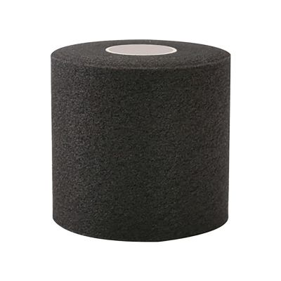 Ralondbey 1 Roll Sponges Badminton Racket Grip Cushion Wrap Foams Film Tennis Racket Wrap Tape Athletic Tape Muscle Bandages Wrap, Black