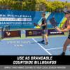 GoSports Pickleball Ball Barrier 3 Pack - Brandable Court Dividers for Pickleball Courts view 3