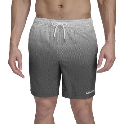 Calvin Klein Men's Swim Swim Trunk,Black,Large