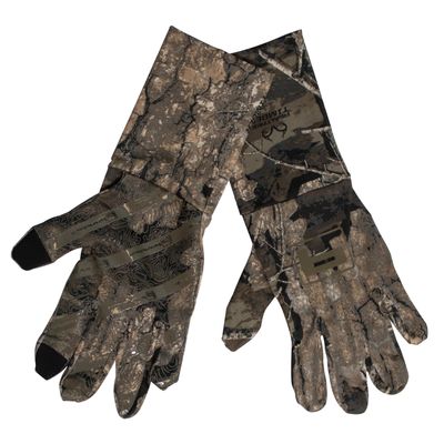 Banded Early Season Gloves  Lightweight, Breathable Hunting Gloves with Silicone Grip & Stretch Fit (Realtree Timber, XL / 2XL)