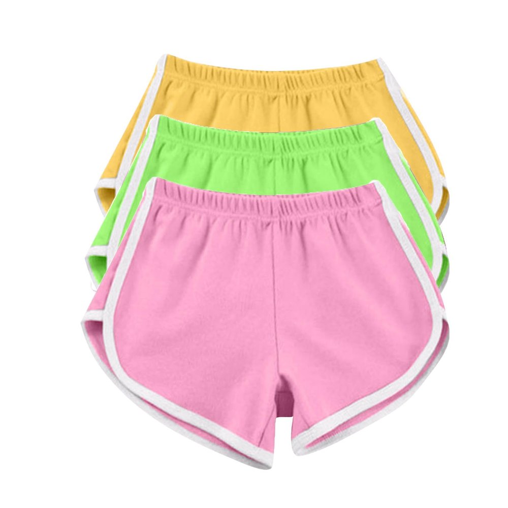 3 PC Shorts for Women 2024 Casual Summer Sports Yoga Shorts Workout Athletic Running Gym Shorts Loose Breathable Beach Pants