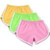 3 PC Shorts for Women 2024 Casual Summer Sports Yoga Shorts Workout Athletic Running Gym Shorts Loose Breathable Beach Pants view 2