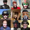 WYSUMMER Neck Gaiter Face Mask,Scarves Bandanas Skull Face Tube Headband view 3