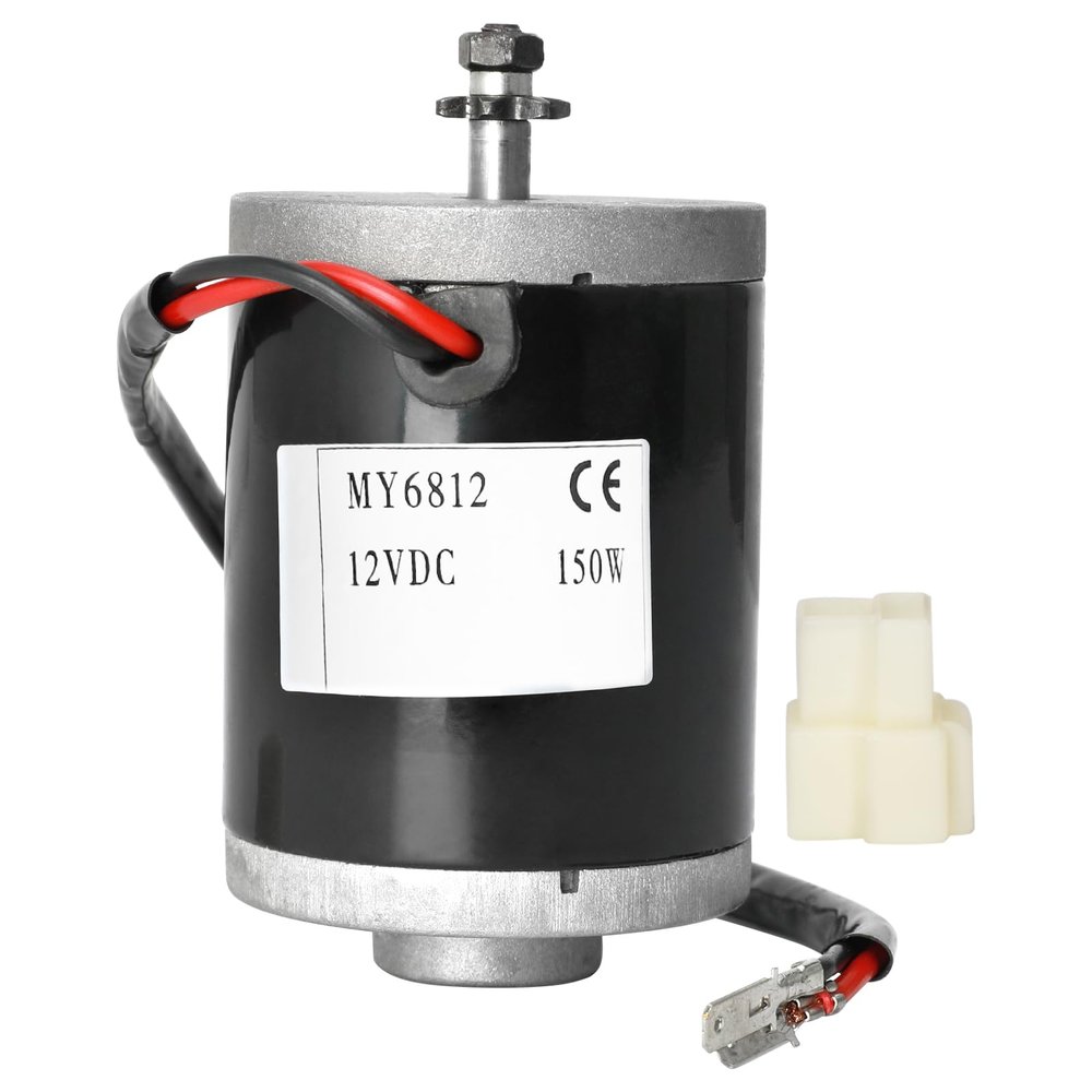 CWTD 120W 12V MY6812 DC Brushed Motor Kit for Powersports Electric Scooters, Bikes, and Tricycles