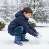 Nova Mountain Boys Girls Little Kids Winter Snow Boots,NF NFWB102 NavyDino 13 view 2
