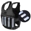 Adjustable Weighted Vests, 110LB Max Weight Workout Vests Body Weight Vest with Reflective Stripe Running Vest for Men Women Strength Training, Training Workout, Jogging, Walking (6PCS Weights) view 2